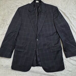 Jos. A.‎ Bank Men's Blazer Sport Coat Size 42R 100% Wool Navy Blue
